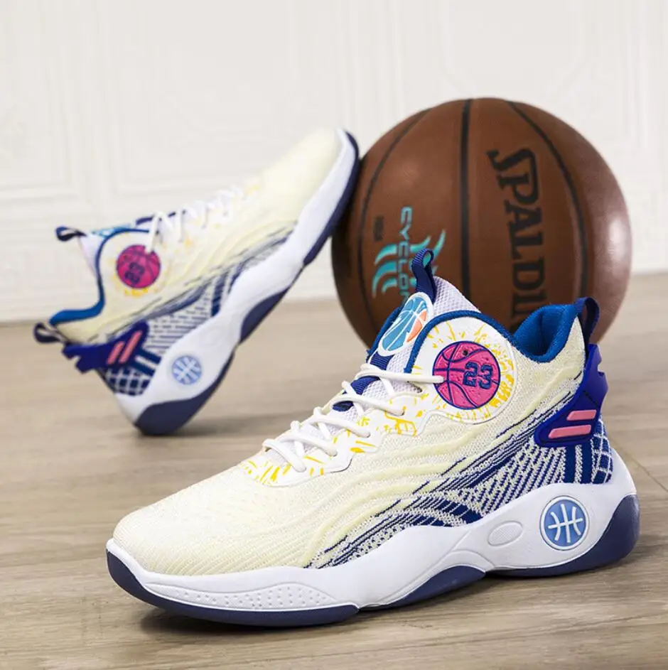 New high-top Curry breathable Boots non-slip shock-absorbing basketball shoes