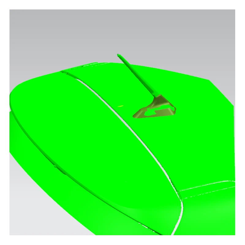 Custom Car exterior accessories decoration aerial ABS gps car mobile radio antenna for Renault ZOE E-Tech Electric 2021