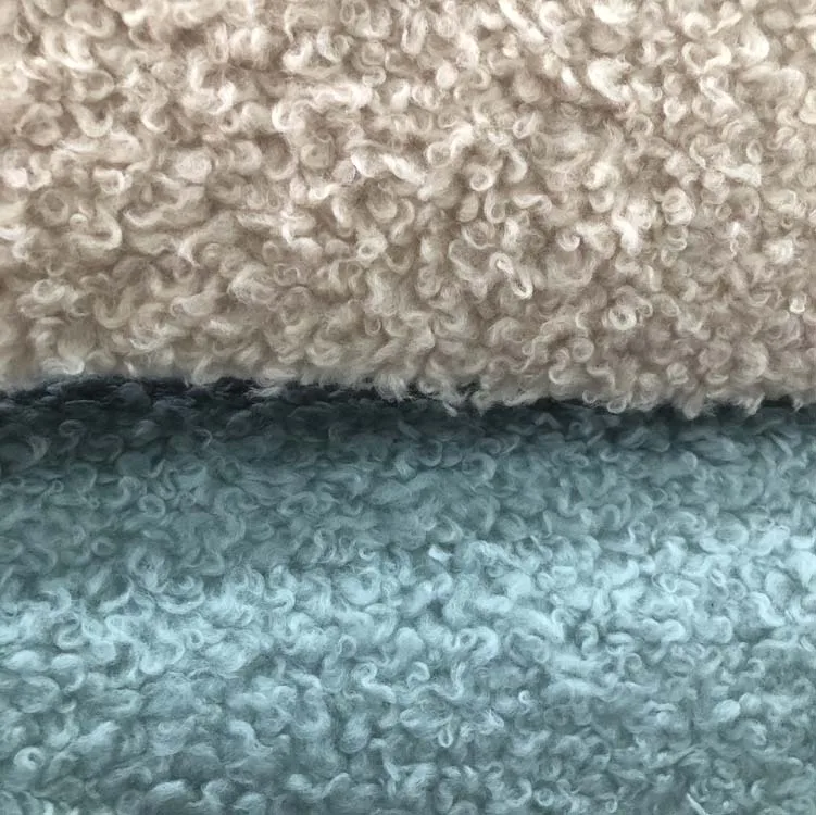 100% merino гранулированная шерстяная ткань с градиентным пандусом плюшевый рулон Высококачественная простая одежда для домашних животных домашний текстиль