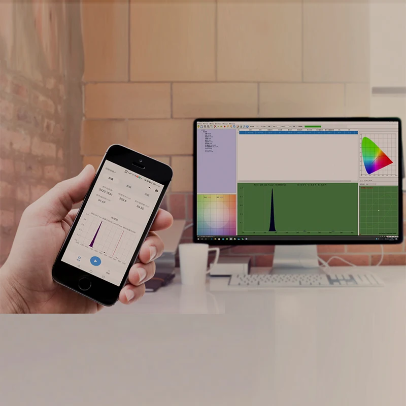 HP350UVP 280-950nm Plant spectrometer for measuring ultraviolet radiation intensity Plant Spectral Illuminance Meter