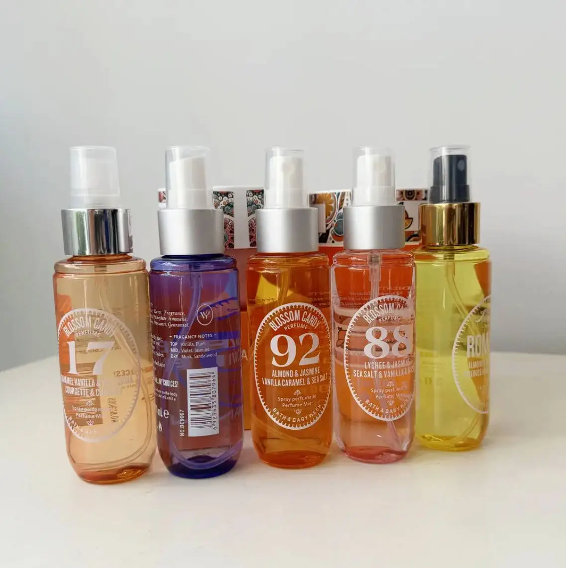 Private Label Luxury Women Scent Perfume Fragrance Last Long 90ML Body Splash Mist Feminino Eau De Toilette EDT Bodymist Fogg