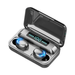 2022 F9 Tws Earphones 9d Hifi Stereo Waterproof In Ear Headphone Bt 5.0 Led Display Wireless Earbuds F9-5 F9-5c