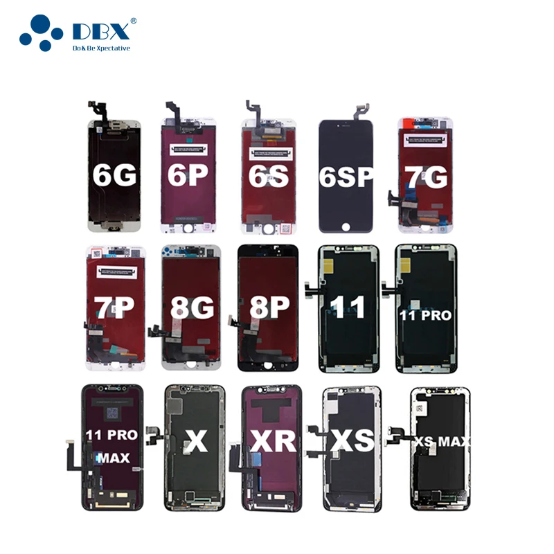 Mobile Phone Lcds For Iphone 6 6s 6splus 7 8 Plus Phone Lcd Display Screen Replacement