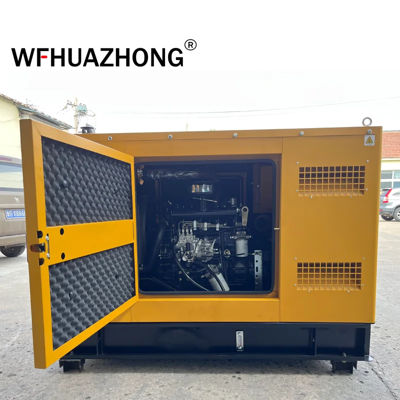 Китай дешевые 20kw 25kva Малый размер дизель-генератор 4 цилиндровых двигателей диск