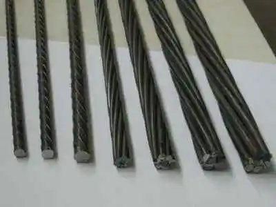 Prestressed Concrete 3x3 6.5mm Low Relaxation PC Strand Steel Wire