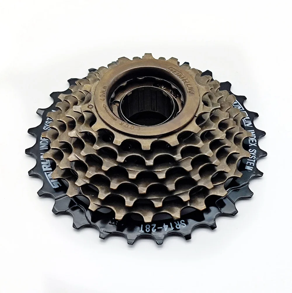 MTB bicycle  Road bike accessories 7 speed freewheel 14-28T Index freewheel