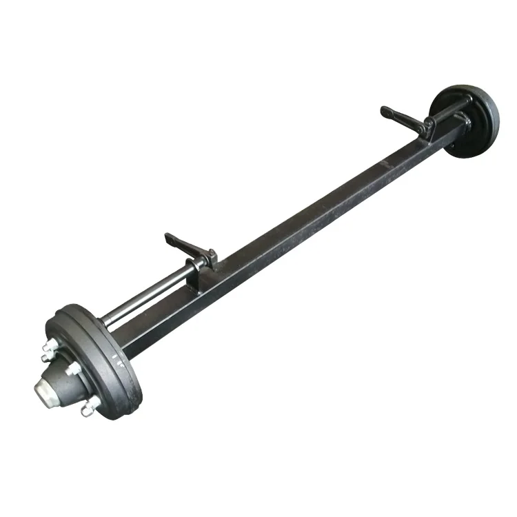 Custom 3500 lbs Unbraked Straight Trailer Axle with 5 Bolts Idler Hub