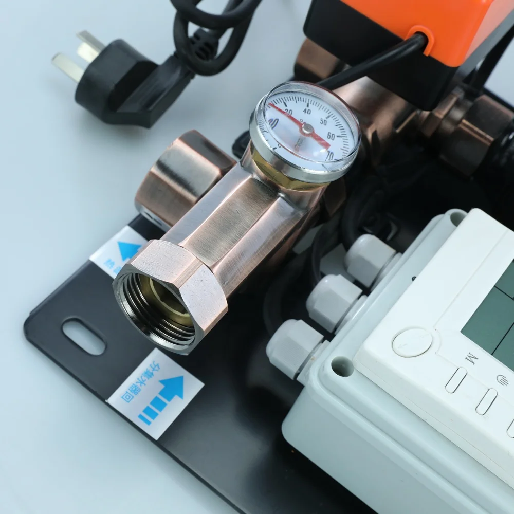 Water Separator Mixing System Floor Feating Mixed Water Temperature Control Center