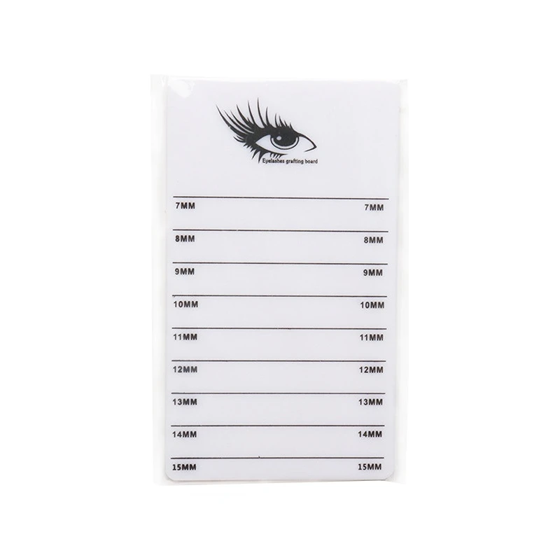 Spot acrylic grafted eyelashes display table double-layer beauty eyelashes board crystal scale take-off board