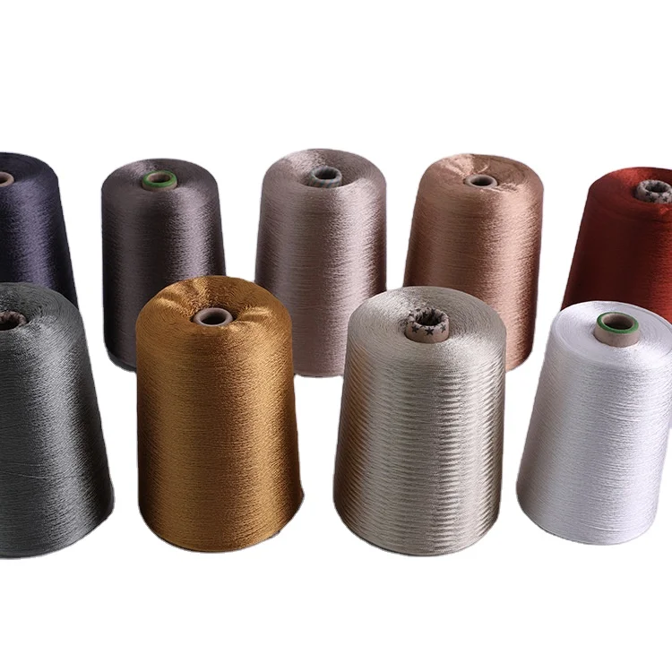 Wholesale yarn price bright viscose rayon filament hank dyed yarn 300D/50F for carpet