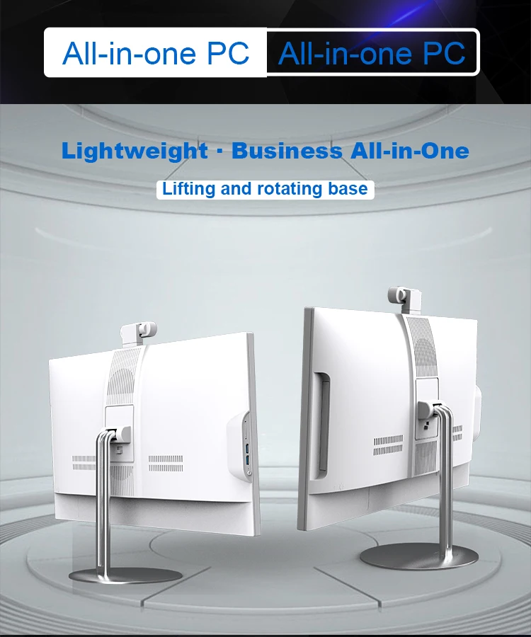 Hot Sale 24 27 32 34 Inch High Quality Built-In Battery Desktop Monoblock Full High-Definition