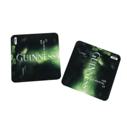 custom OEM cardboard beer mats disposable coaster beer coaster for bar ,hotel ,restaurant