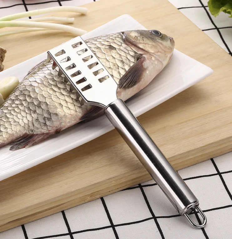 Хит продаж аппарат для накипи рыбы из нержавеющей стали практичная кухонная утварь ручной