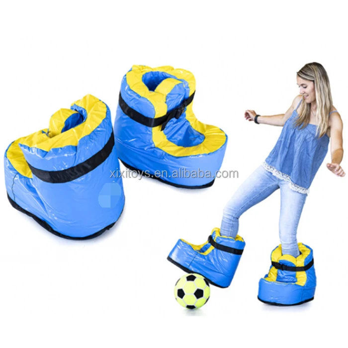 Outdoor teambuilding sport games Giant PVC Speed Shoes for Inflatable Sumo Games,Giant Soft Foam Boots