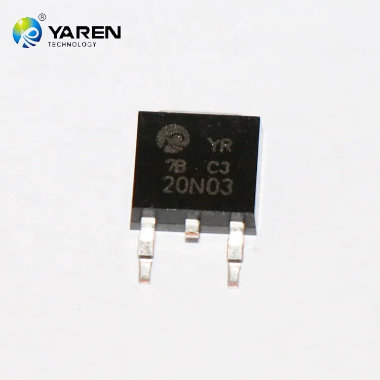 Транзистор Mosfet с усилением канала 20N03 на 252 N