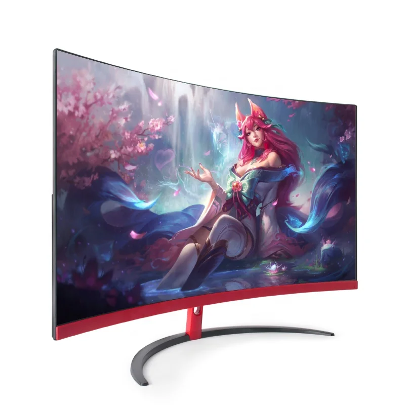 
gaming monitor 32 inch 1K highly refresh rate 165hz display wide screen IPS curved monitor 