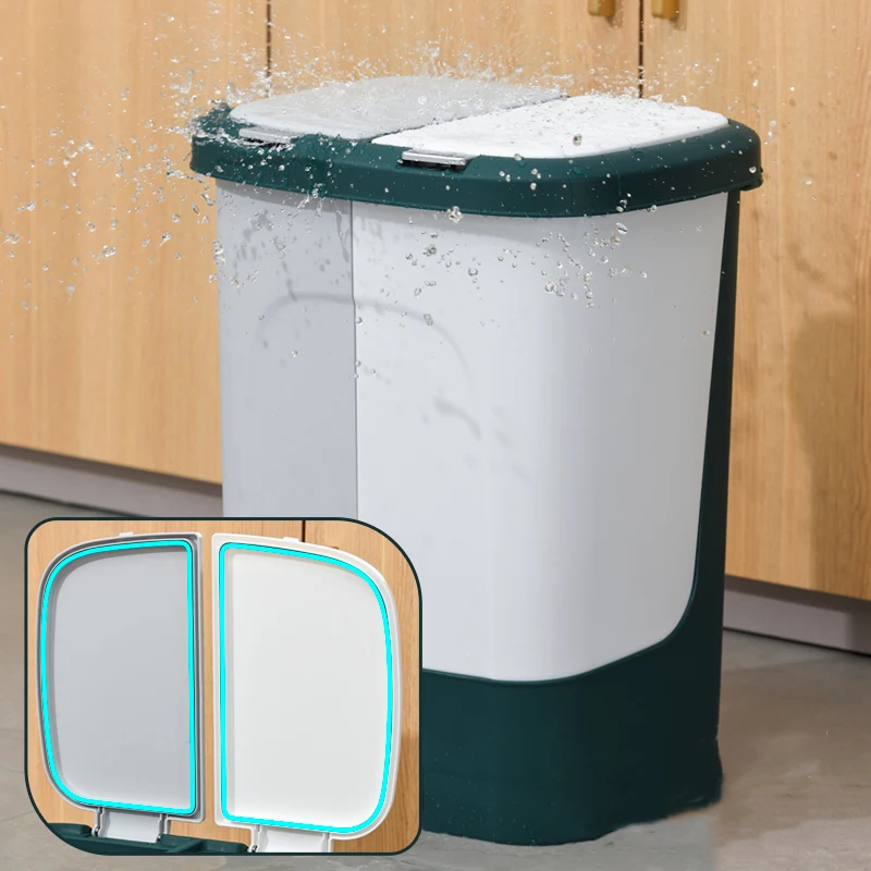 Household Creative Living Room Portable Kitchen Trash Can Toilet Trash Basket Toilet Large Garbage Can
