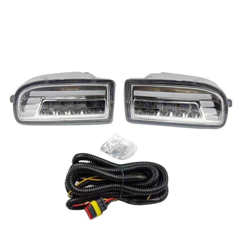 Foglamp for Toyota Land Cruiser 100 LC100 FJ100 1998-2007 Front bar light for Toyota Land Cruiser 100 LC100 FJ100 1998-2007 DRL