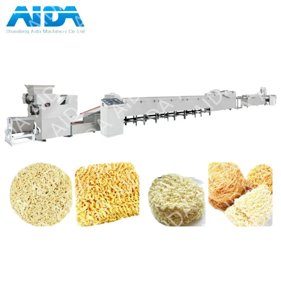 Small Scale Automatic Henan Maker Non Fried Korean Instant Noodles Make Machine Production Line Price