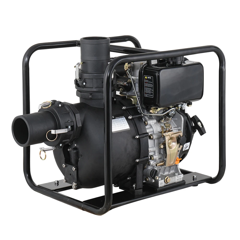High-efficiency Agricultural Irrigation 4 inch 8hp Diesel Self-priming Water Pumps