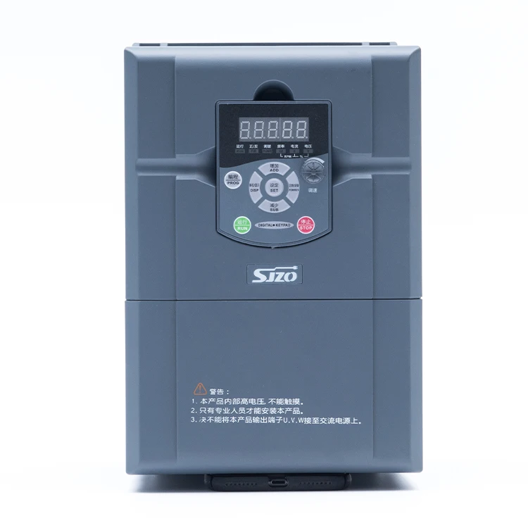 SJZO AC drive 220V 3 phase inverter Output 11kw  power supply 50hz60hz suitable high performance vector control