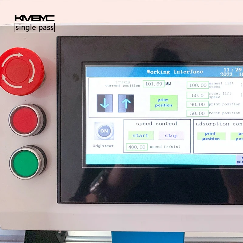 Full Color One Pass Printer Egg Carton Box Digital Printing Machine