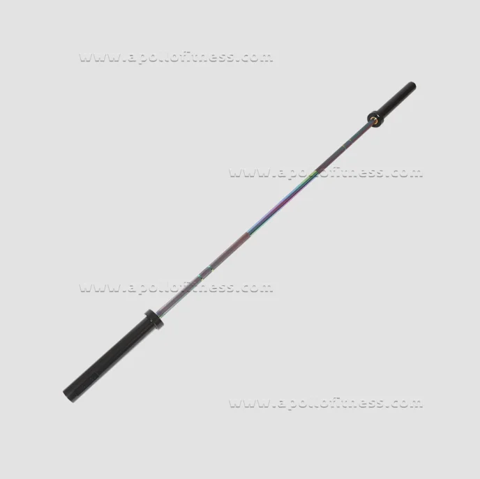 (Women) titanium alloy barbell bar, high-quality alloy barbell bar ,customized logo for GYM , high load bearing