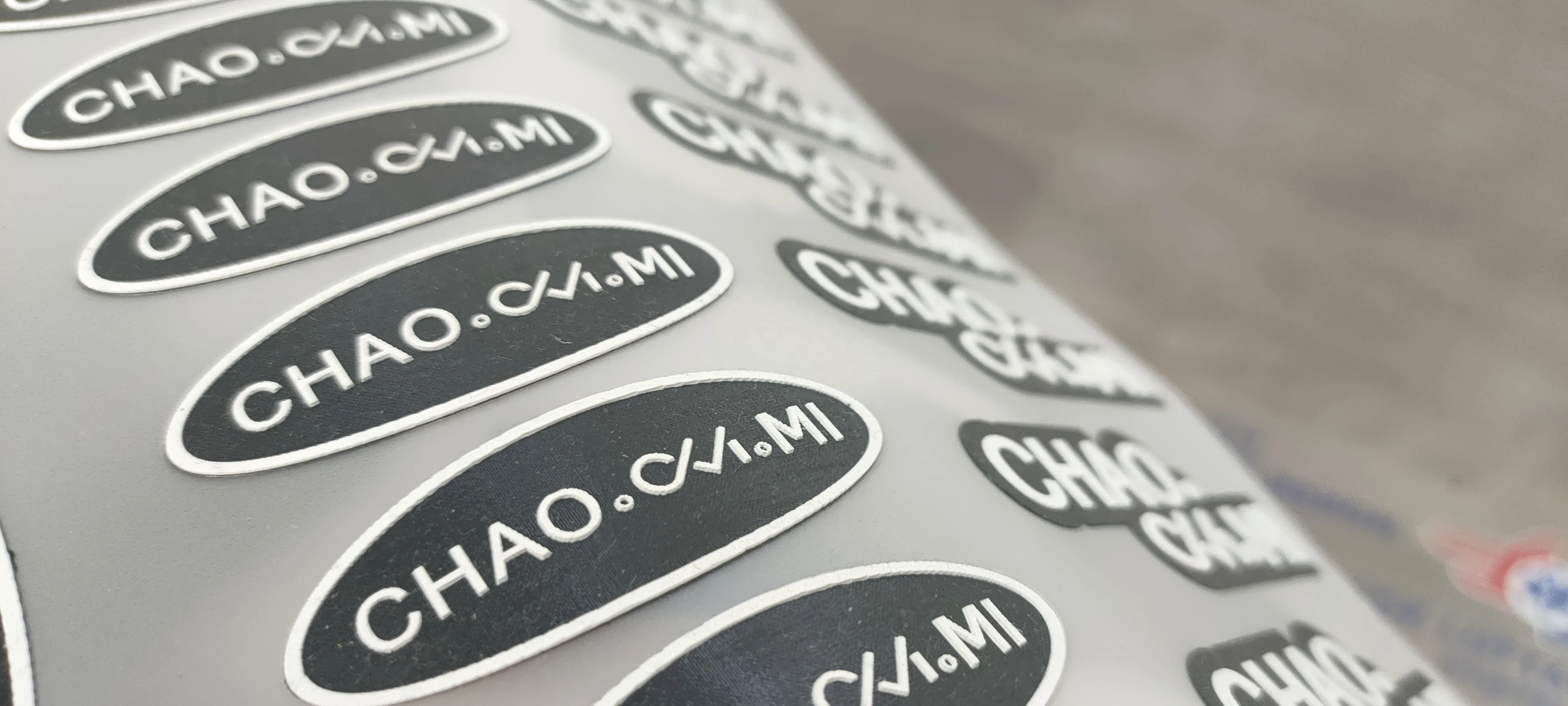 Customized Rubber 3D Logo Label PVC Label Embossed Engraved Rubber Patch Silicone logo