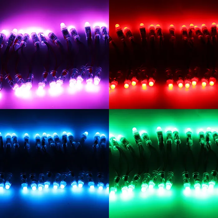 Dc5Volts 0.3W 12Mm  Ip67 1916IC Waterproof Rgb Led Pixel Light For Facade Project