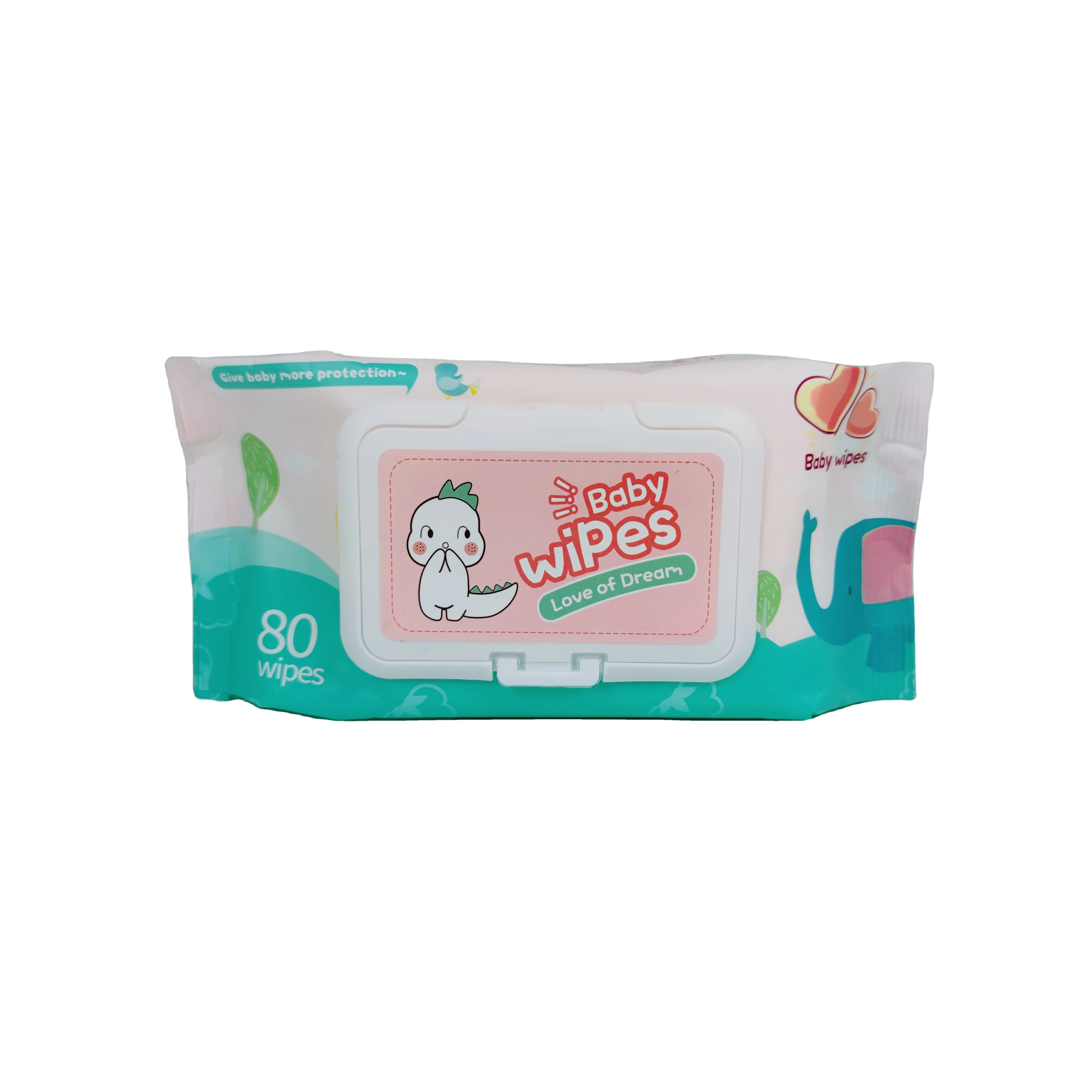 Wholesale  Spunlaced Nonwoven  Soft Cleaning Baby Wipes