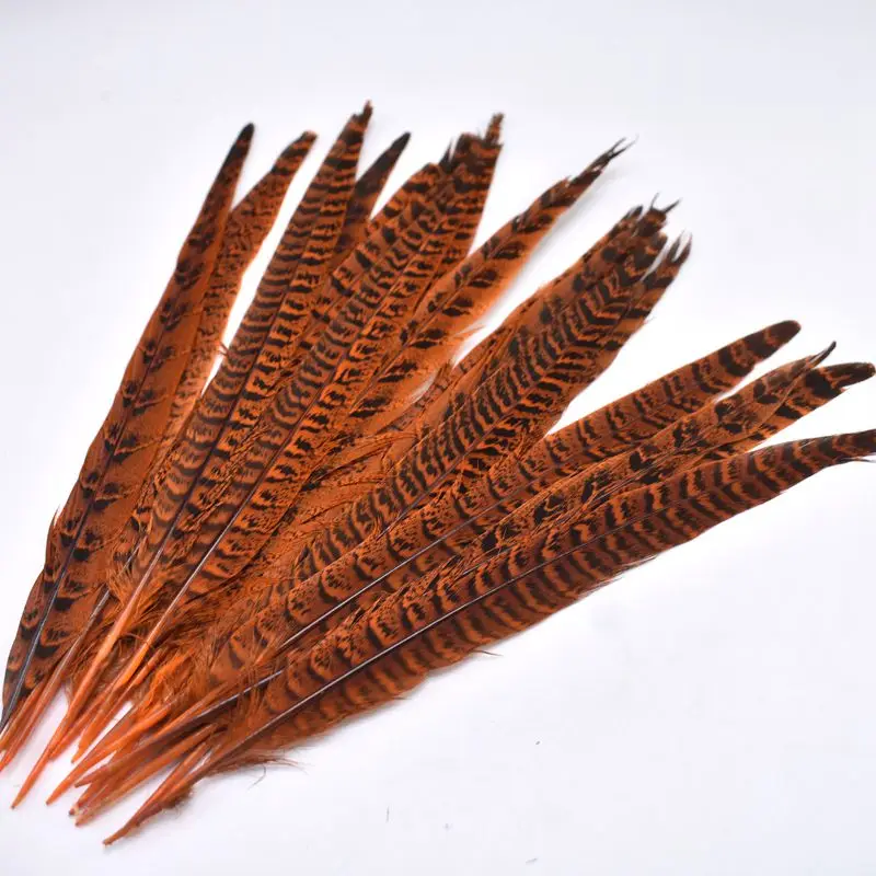 Crafts 10-12 inch colorful Feathers Natural Pheasant Tail Feather for jewelry making Party Decoration