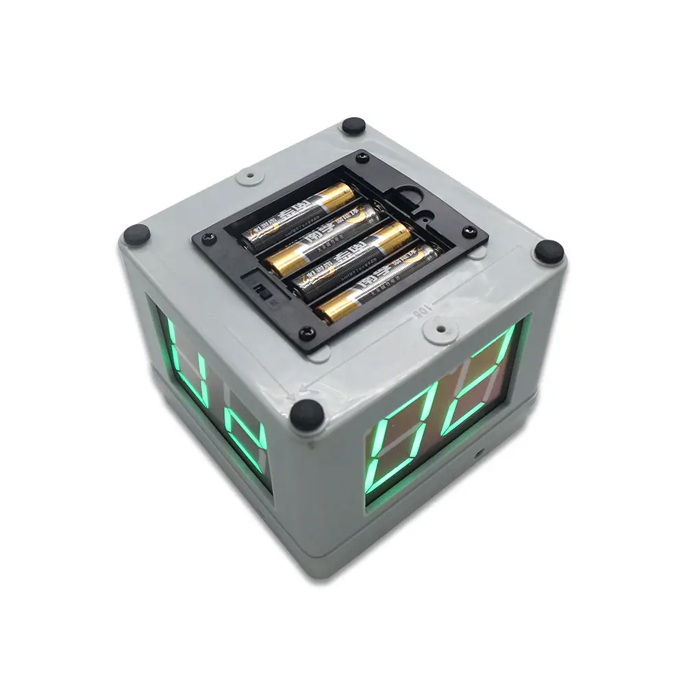 YIZHI China Manufacturer 2 Digits 1.8 Inch AC Power AA Battery Powered 4 Sides Black Chess Poker Countdown Timer