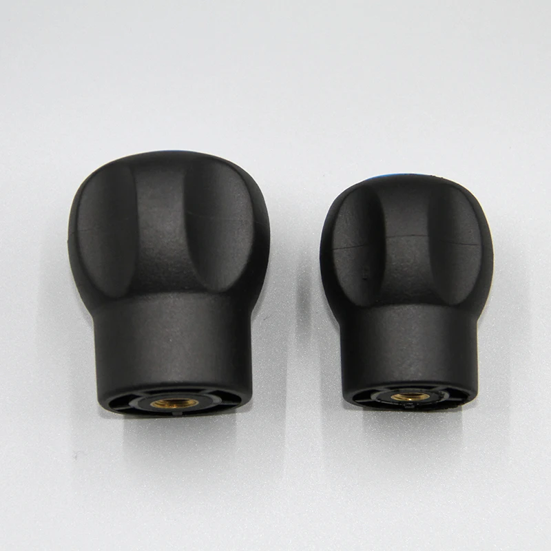 HZ102020 Plastic ABS Custom Hole Spherical Round  Knob Handle with Screw or Nut Ball Handle Knob