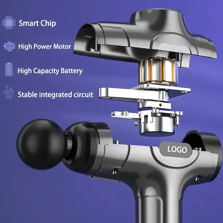 2024 Professional 30Speed Body Deep Tissue Percussion Vibration Muscle Massage Gun