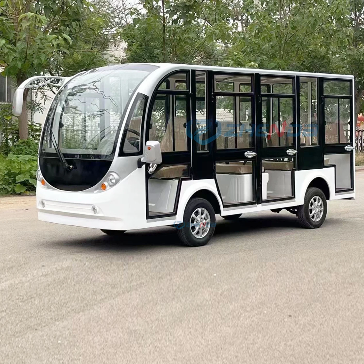 Top Selling Right Hand Drive Coach Bus Tourist School City Electric Motor Bus Special Transport Luxury Mini Bus for Business