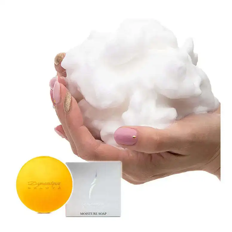 Antioxidant innovative fine elastic foam mini acne face soap