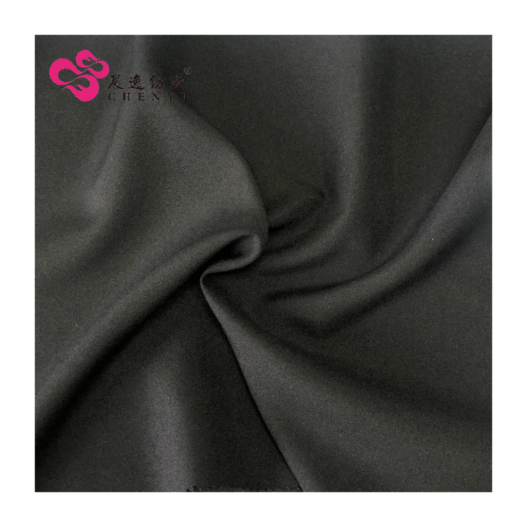 300D 100% Polyester Material MInimatt Black Fabric Woven Minimatt Clothes Fabric