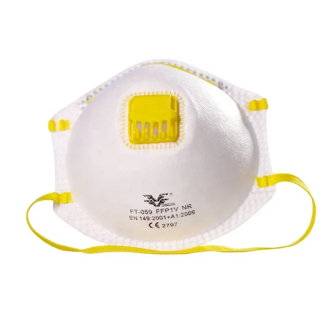New Arrival Best Prices Effective Filterability FT-059 CE FFP1V NR Filter Mask Personal Protection With PU Nose Lining Pad