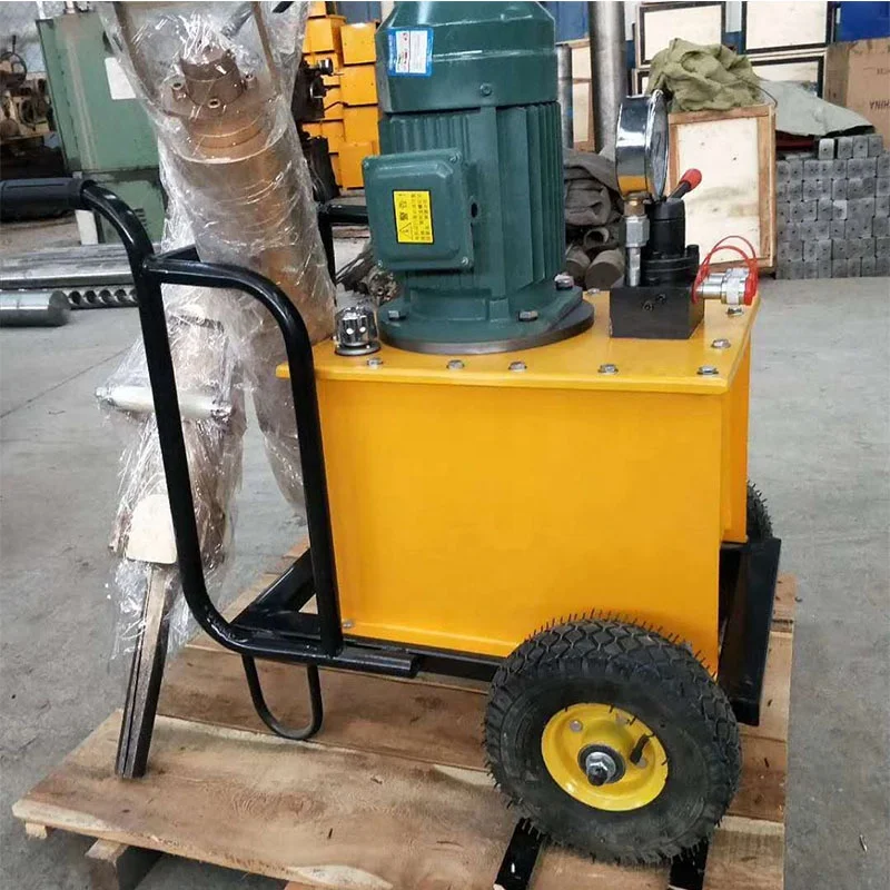 Electric Hydraulic Rock Splitter Concrete Stone Splitting Machine for sale