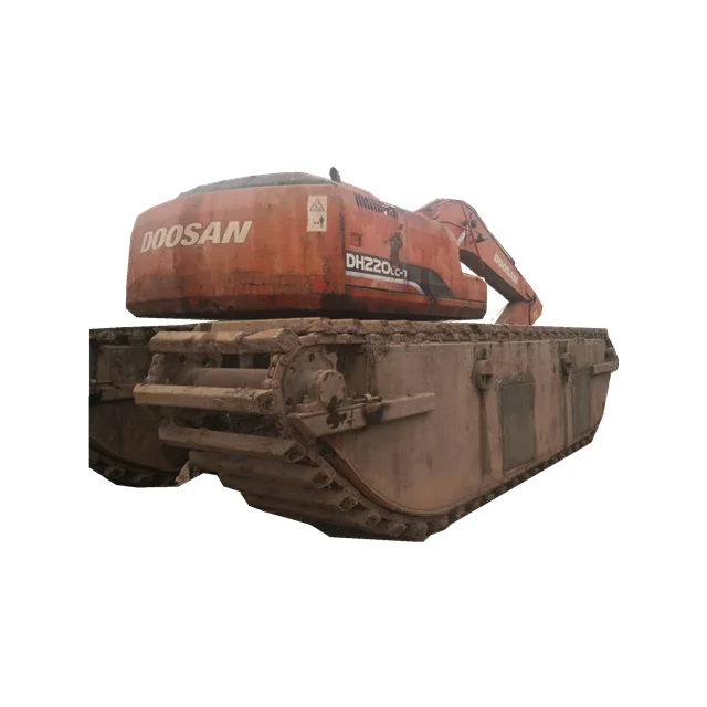 used river digger excavator DH220LC-7 for DOOSA  in good condition and cheap price