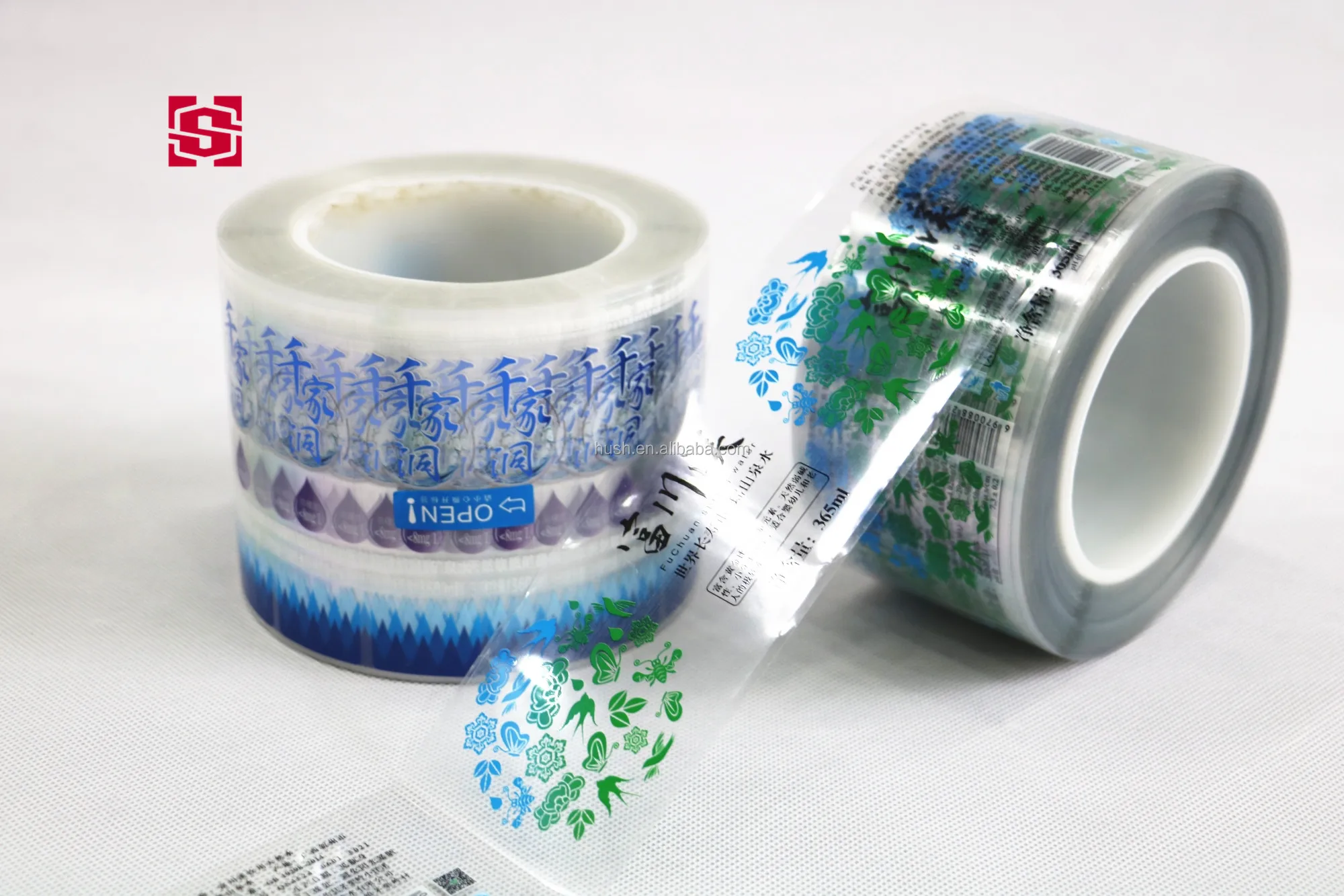 Waterproof Transparent Custom Label Sticker , Printing Adhesive Label For Plastic Bottle