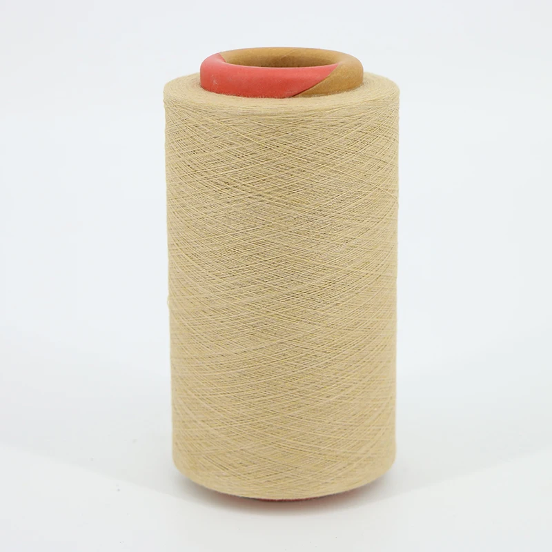China Yarn Manufacturer Supply with Open End Recycled Cotton Polyester Blended Yarn for Gloves