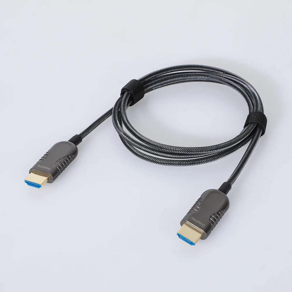  Позолоченный оптоволоконный кабель 4k 60 Гц 18 Гбит/с HDMI поддержка HDR HDCP2.2 3D для