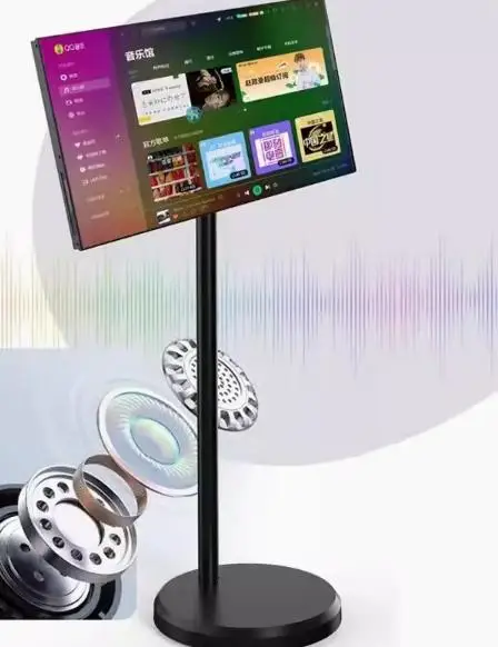 27Inch TV Indoor Lcd Wireless Display Smart 1080p Portable Touch Screen smart tv android 4+64G On Sales