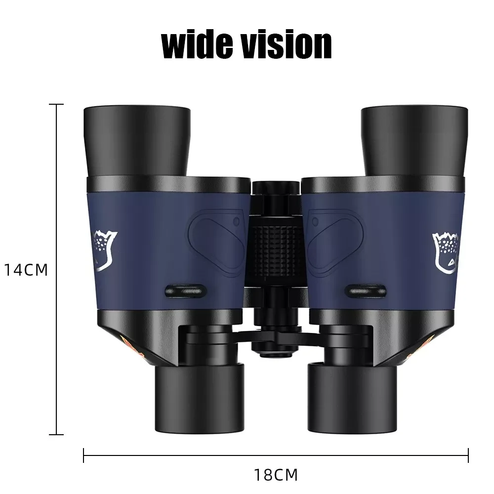 Factory 60x60 binoculars with coordinates night vision outdoor camping binoculars high definition red film telescope