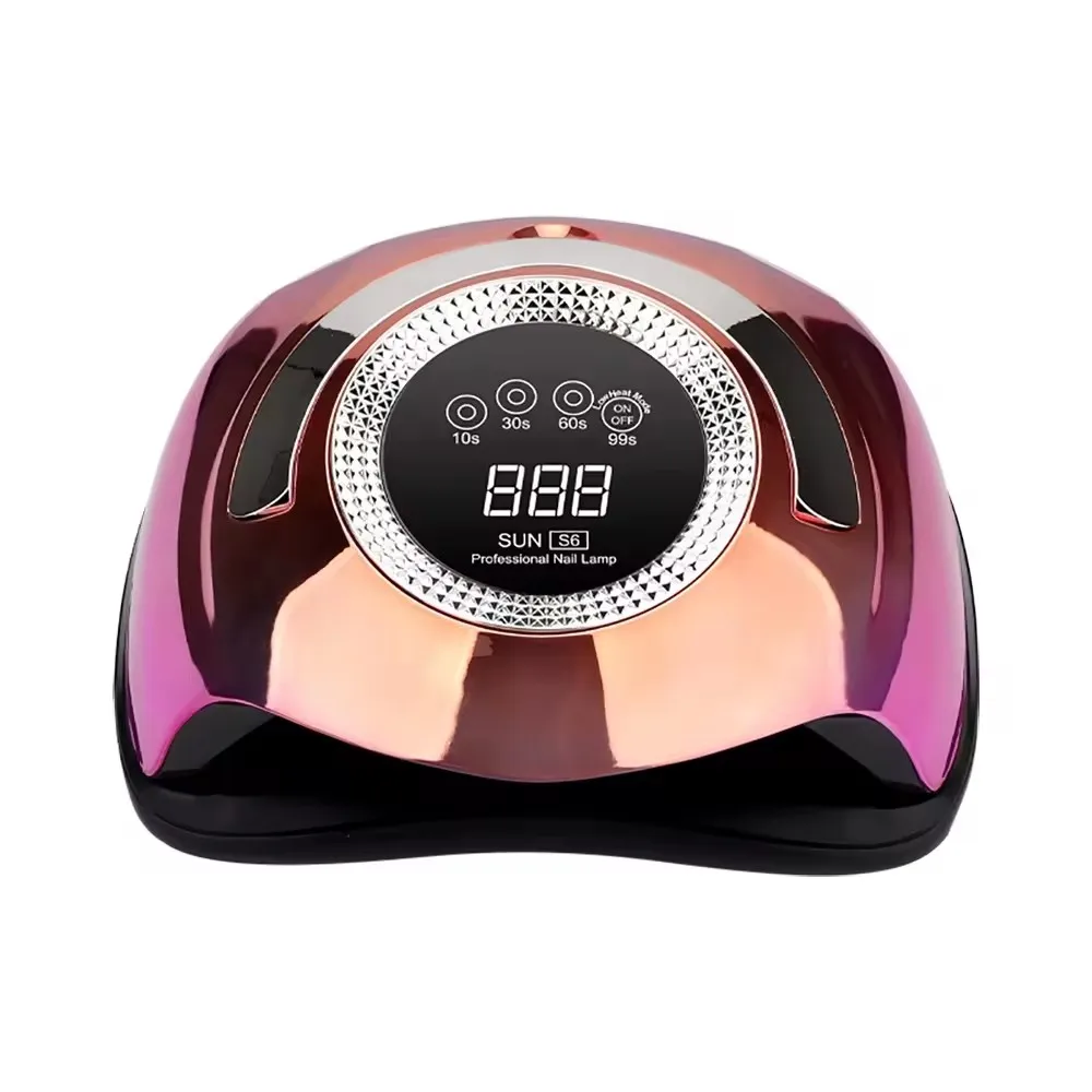 Portable 168W SUN UV Nail Salon Gel Polish Dryer Manicure Professional LED UV Nail Lamp Rechargeable Led Nail Gel Polish Curing