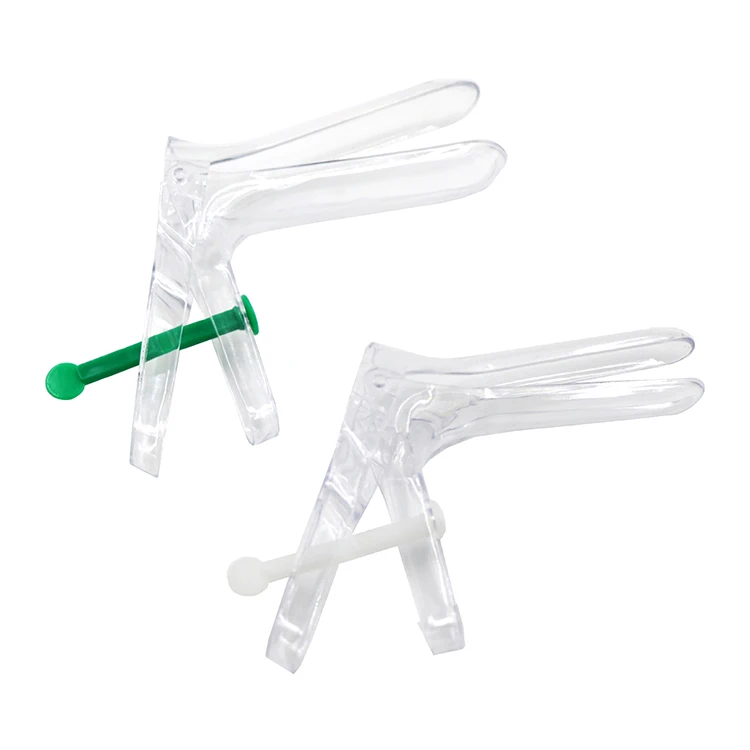 French type plastic disposable Vaginal dilator OEM printing