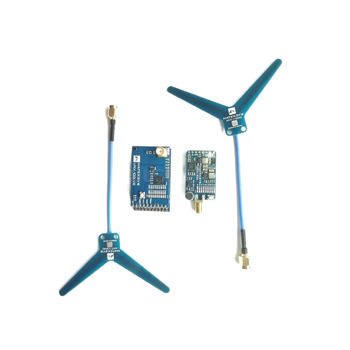 40KM Matek System -1G3 VTX-1G3 1.3GHz FPV 2CH-9CH 630mW Video Transmitter Wid Band Receiver RC Drone Long Range