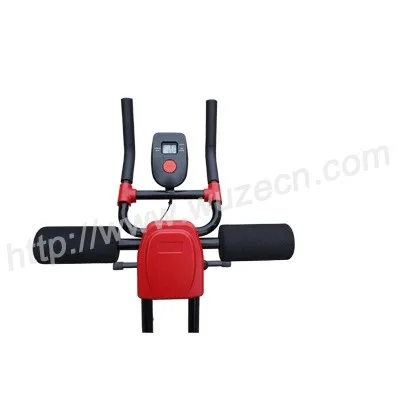 Multi function 6 in 1 total abs workout machine with monitor