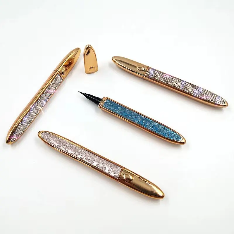 Magic Eyeliner Pencil Eyeliner Glue Pen Wholesale Waterproof Diamond Magic Eyelash Glue Eyeliner Pen